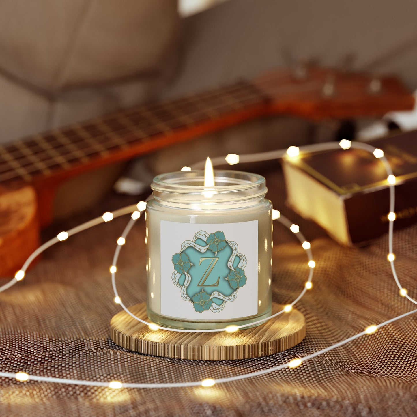 Scented Candles, Coconut Apricot Wax (4oz, 9oz)