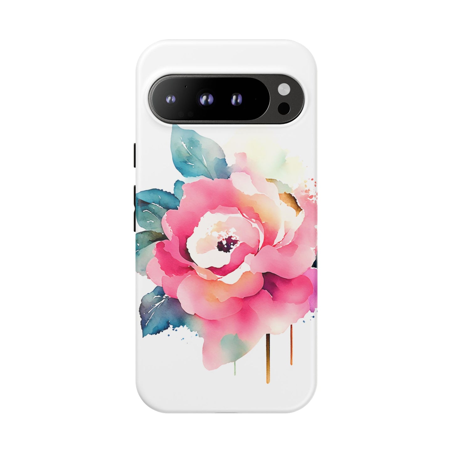 Floral Phone Case - Vibrant Rose Design
