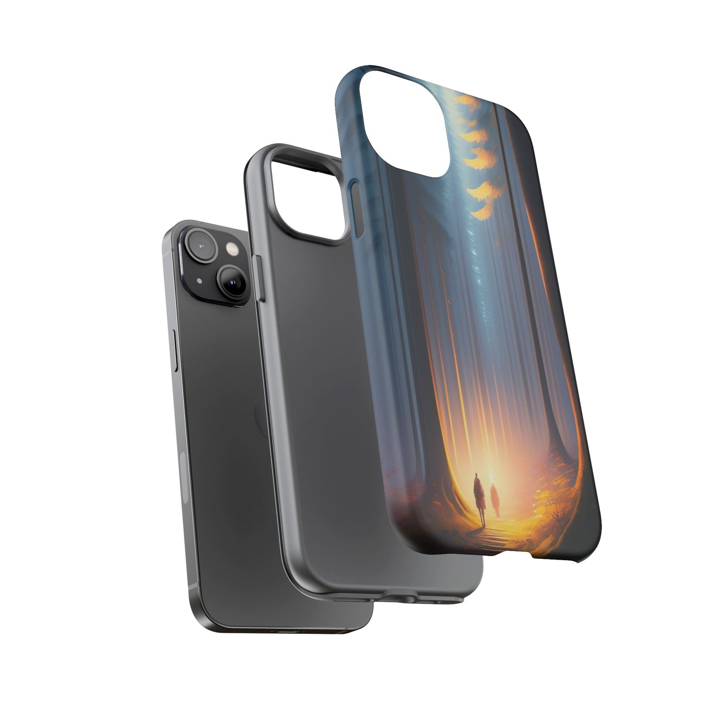 Phone Case — Mystical Forest Nightscape Protective Tough Case