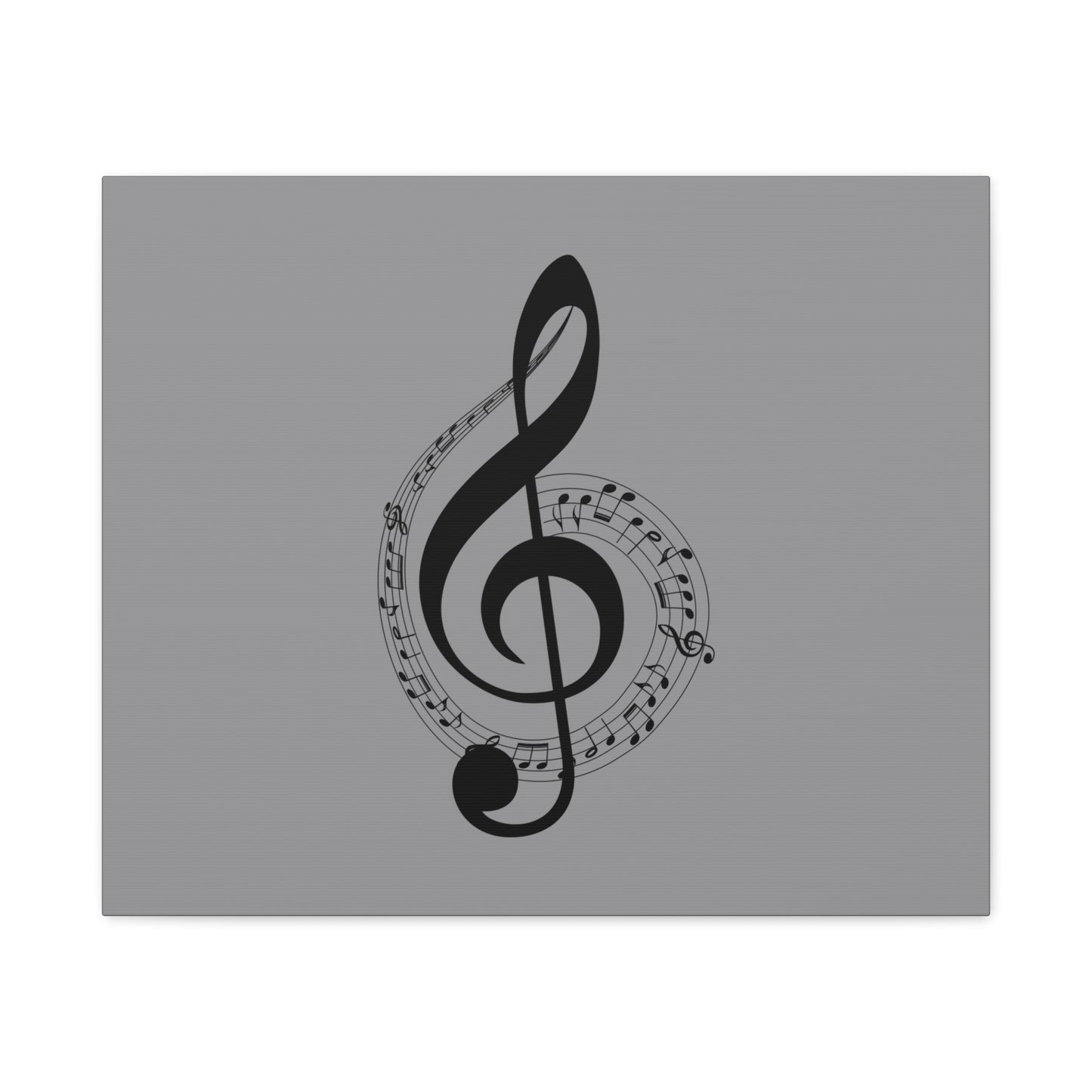 Musical Notes Canvas Print, Wall Art for Musicians, Music Lovers, Home Decor, Gift for Music Teacher, Birthday, Housewarming