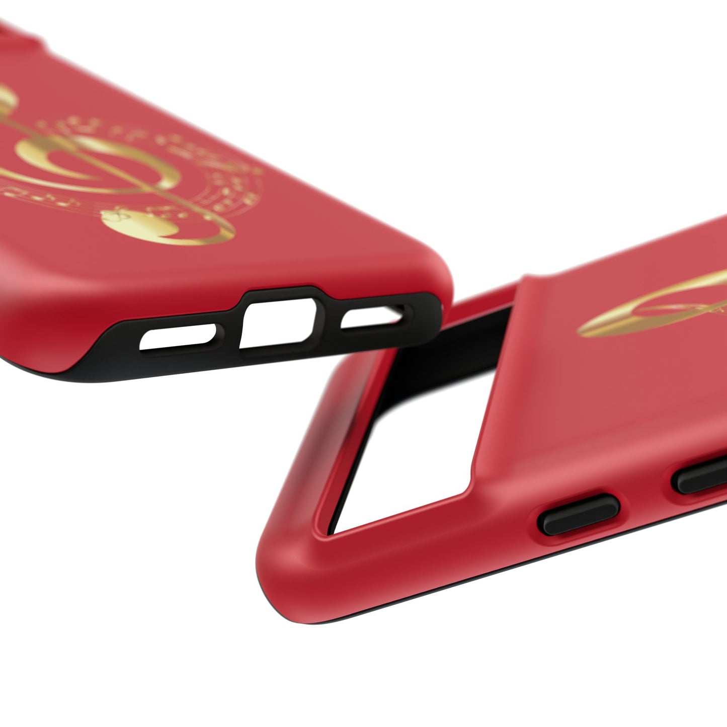 Tough Cases - Red Musical Note