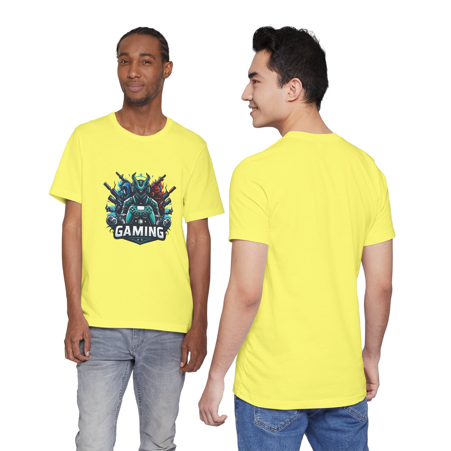 Gaming Controller Emblem Tee — Esports Gamer Graphic T-Shirt