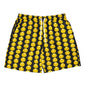 Happy Emoji Swim Shorts, Unisex Beach Shorts, Fun Summer Swimwear, Vacation Ready Swim Trunks, Cute Pool Party Attire