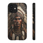 Native American Art Phone Case, Strong Culture Design, Unique Gift for Him or Her, Tough Cases, Customizable Protector, Tribal Style