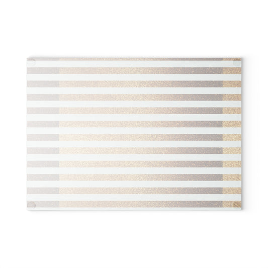 Stylish Glass Cutting Board - Modern Kitchen Decor, Unique Gift for Home Cooks, Charcuterie Board, Elegant Kitchen Accessory, Birthday Gift