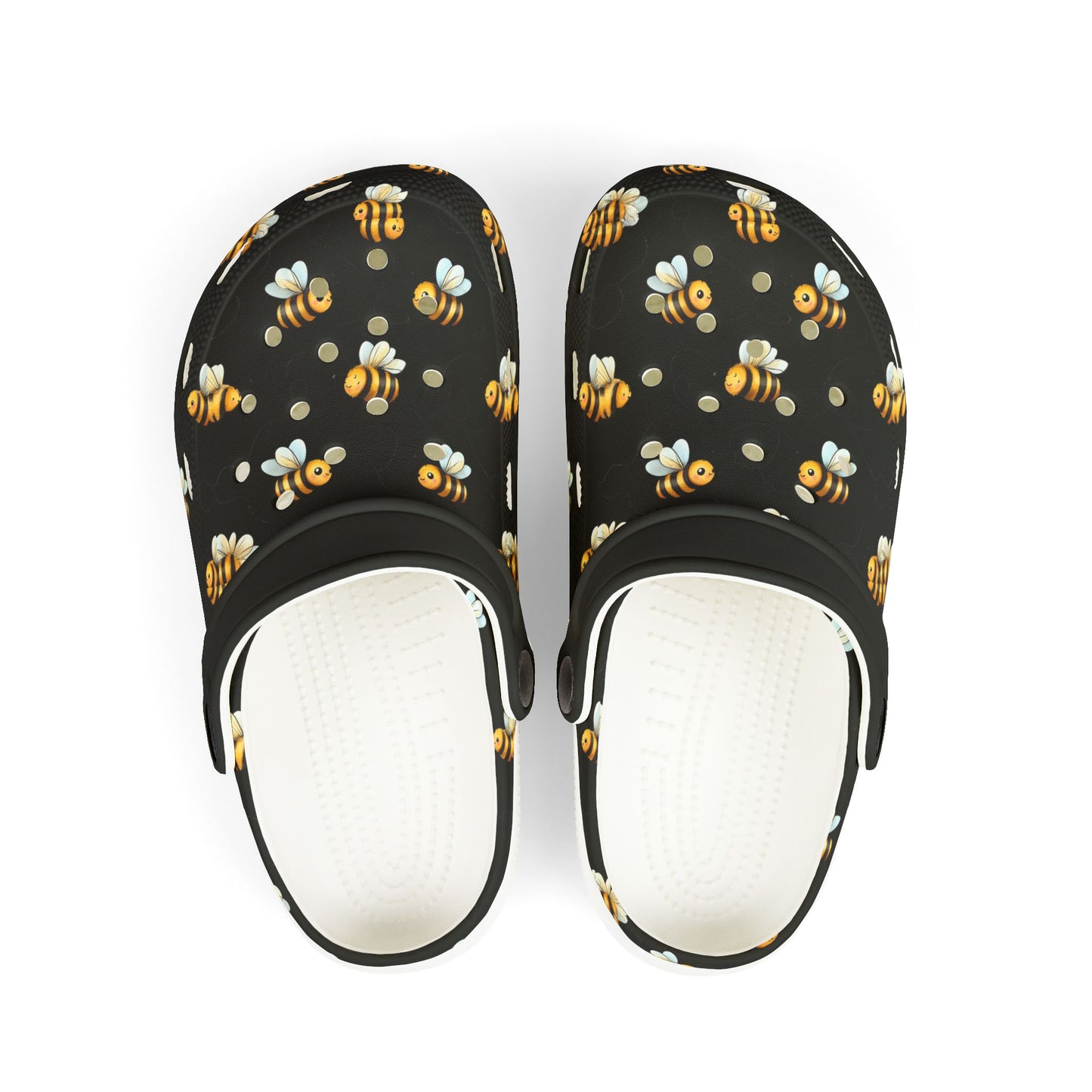 Bee-themed Kid's EVA Foam Clogs