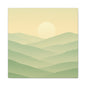 Matte Canvas, Stretched, 1.25" Sunset or Sunrise