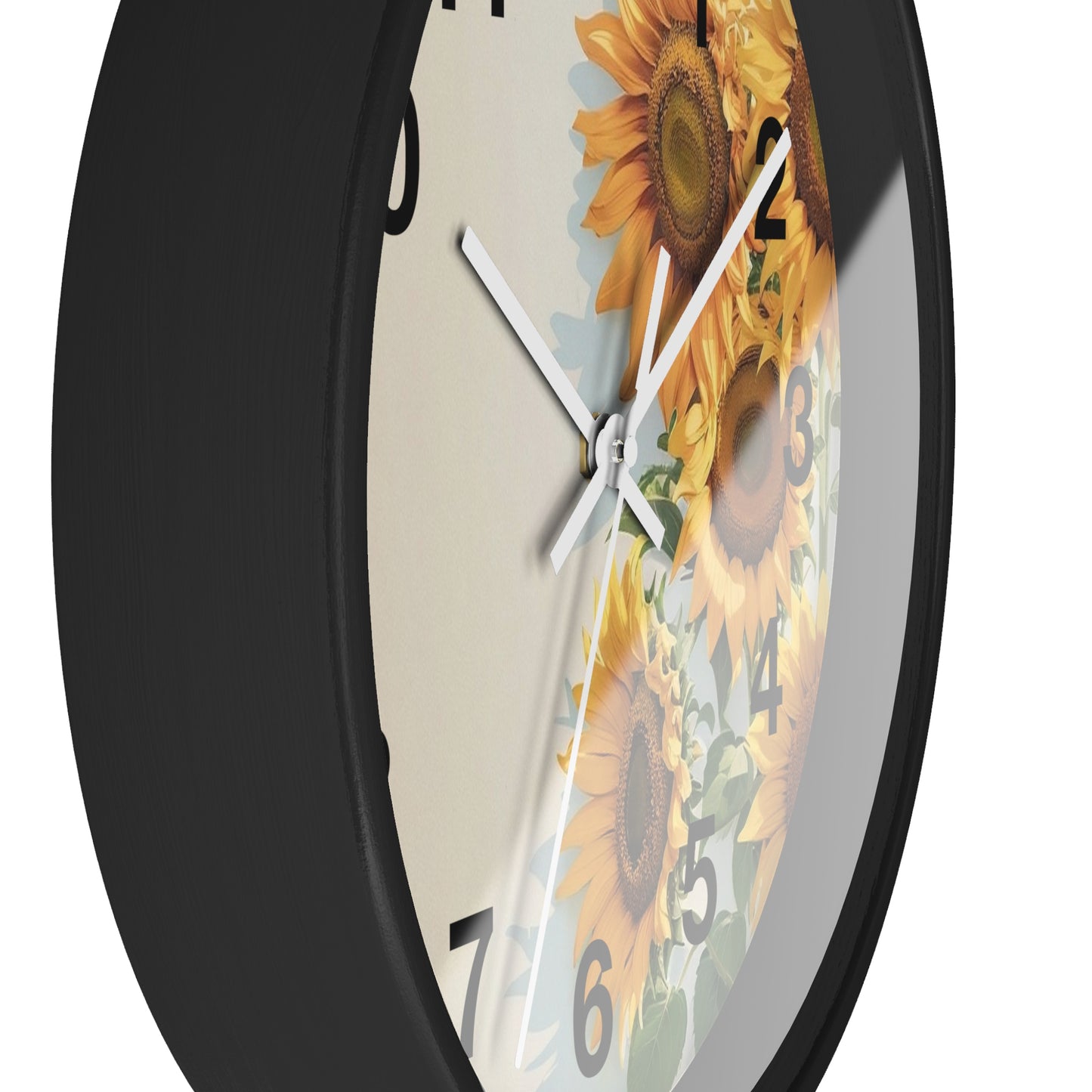 Sunflower Bouquet Wall Clock | Floral Home Decor, Kitchen Clock
