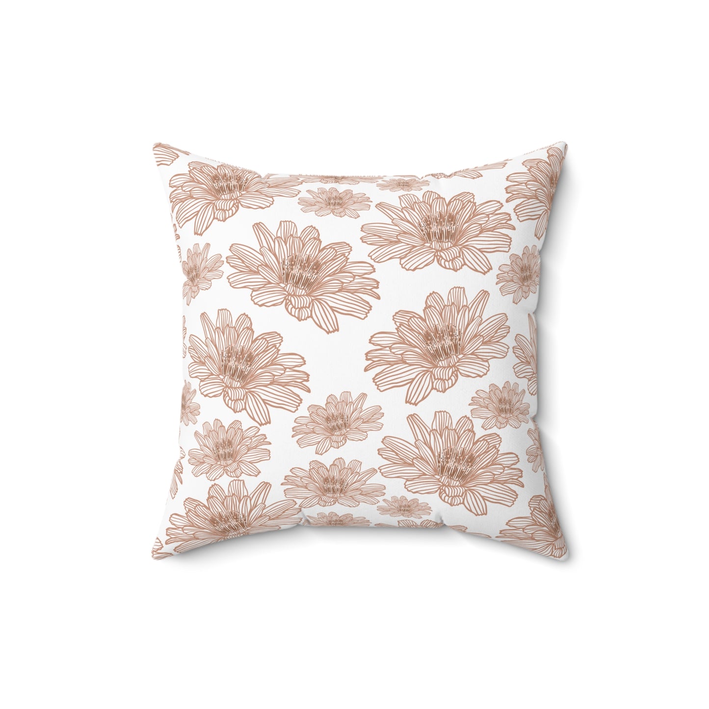 Boho Floral Pillow | Cozy Home Decor, Gift for Her, Flower Print Cushion, Living Room Accent, Modern Bohemian Style