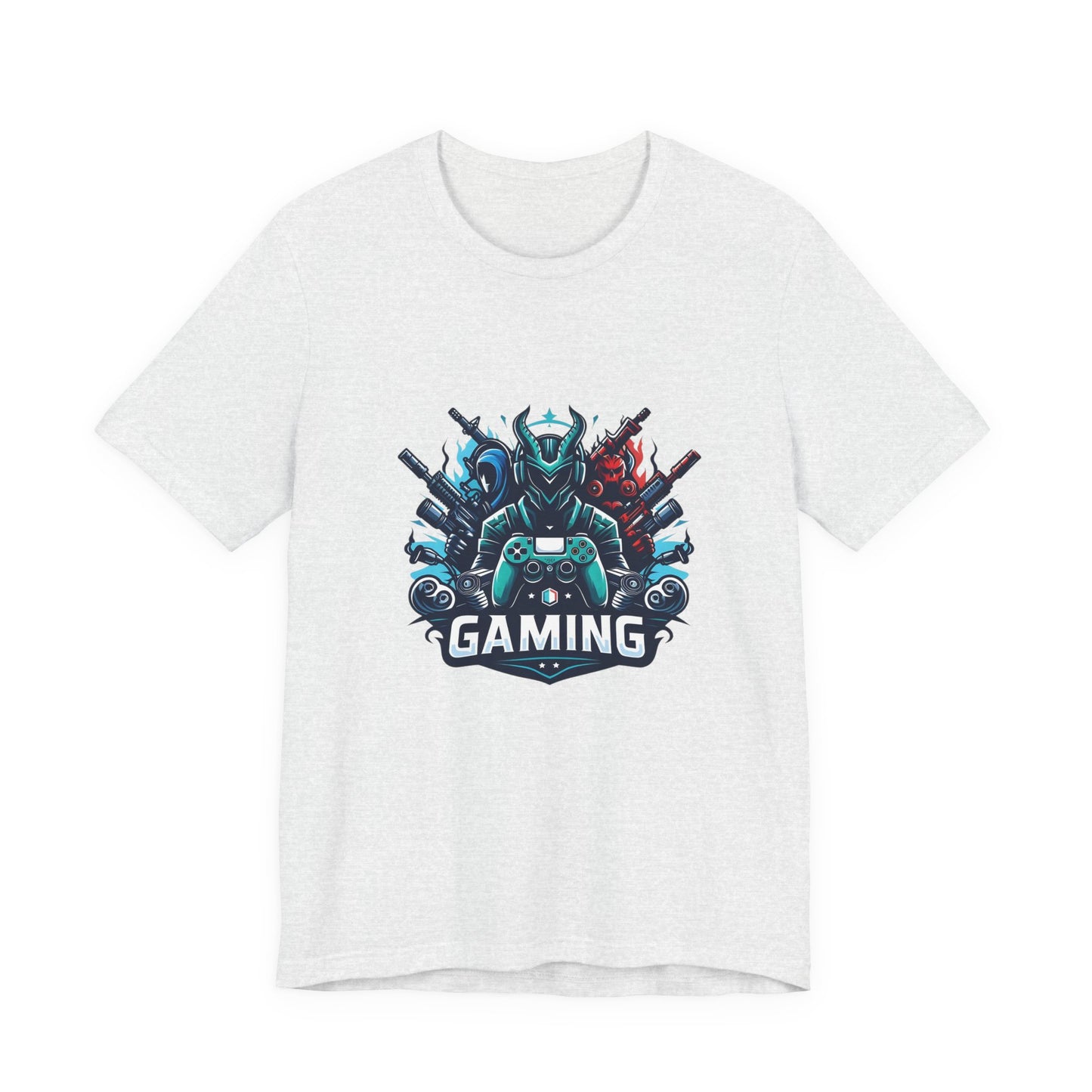 Gaming Controller Emblem Tee — Esports Gamer Graphic T-Shirt