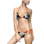 Elegant Floral Women's Bikini Swimsuit, Beachwear, Summer Pool Party, Vacation Fashion, Gift for Her, Swimwear