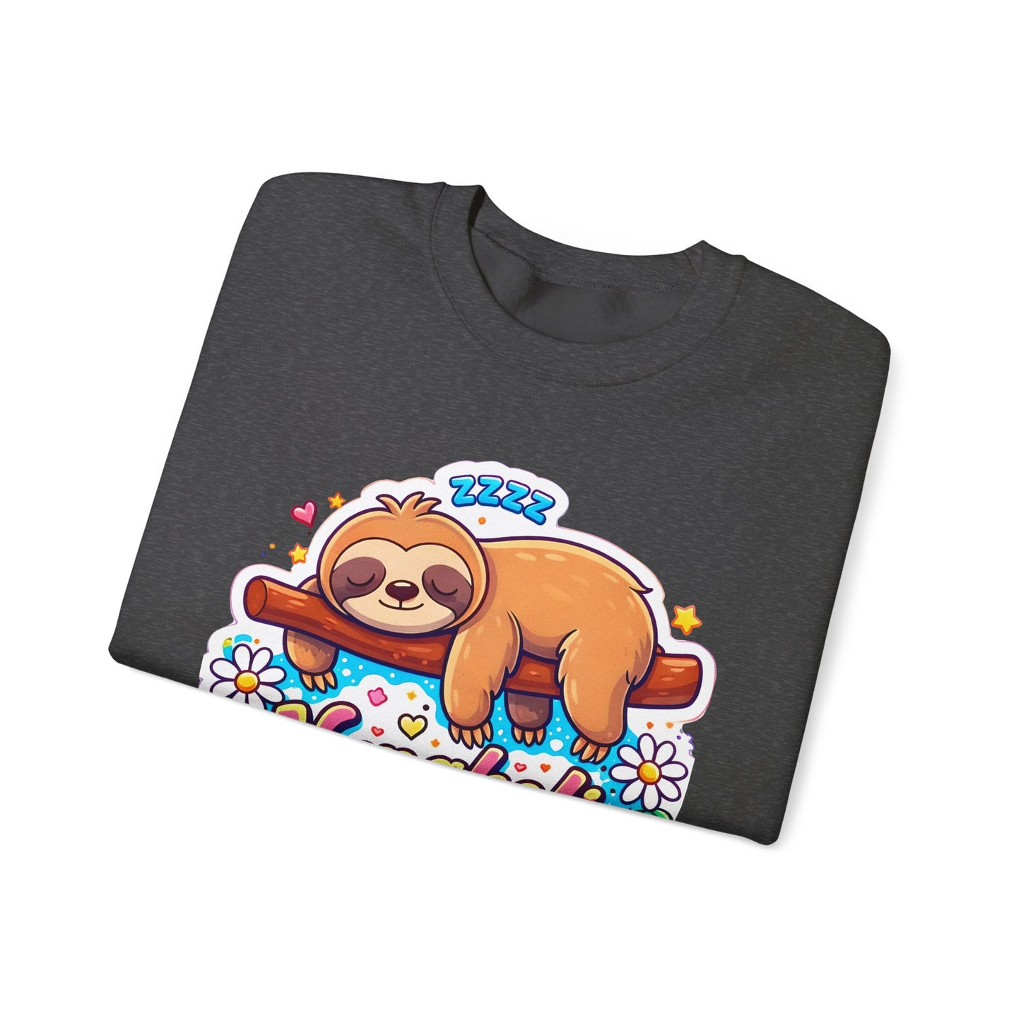 Napaholic Sweatshirt — Cute Sloth Nap Lover Crewneck