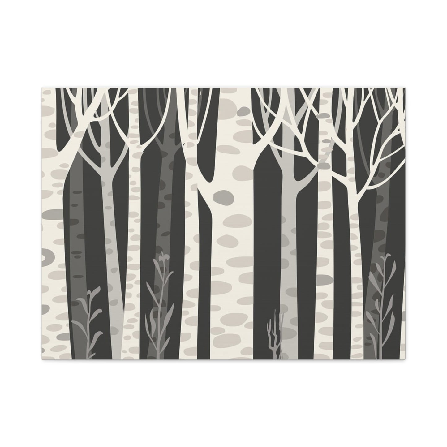Matte Canvas, Stretched, 1.25" - Trees