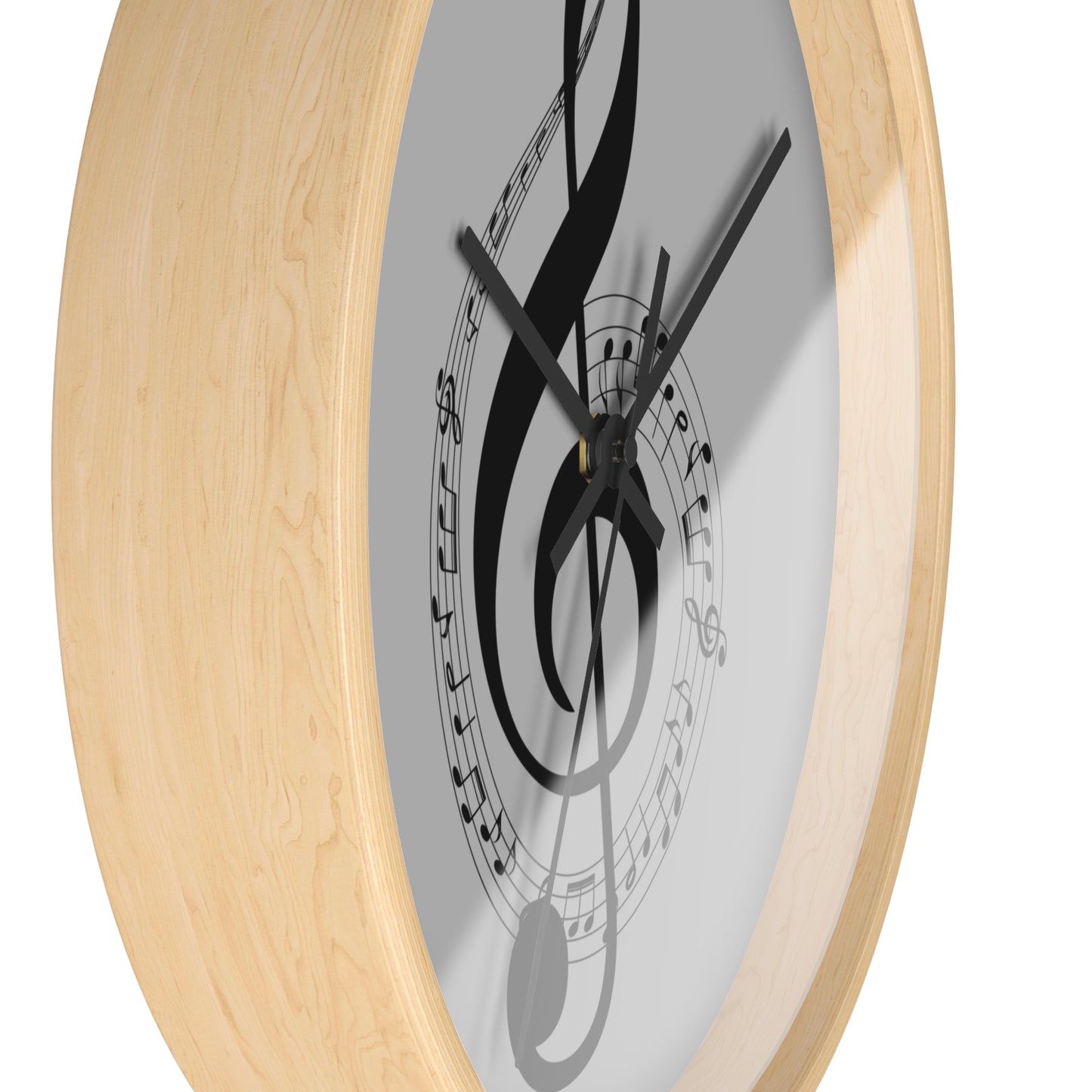 Musical Notes Wall Clock - Perfect for Music Lovers, Home Decor