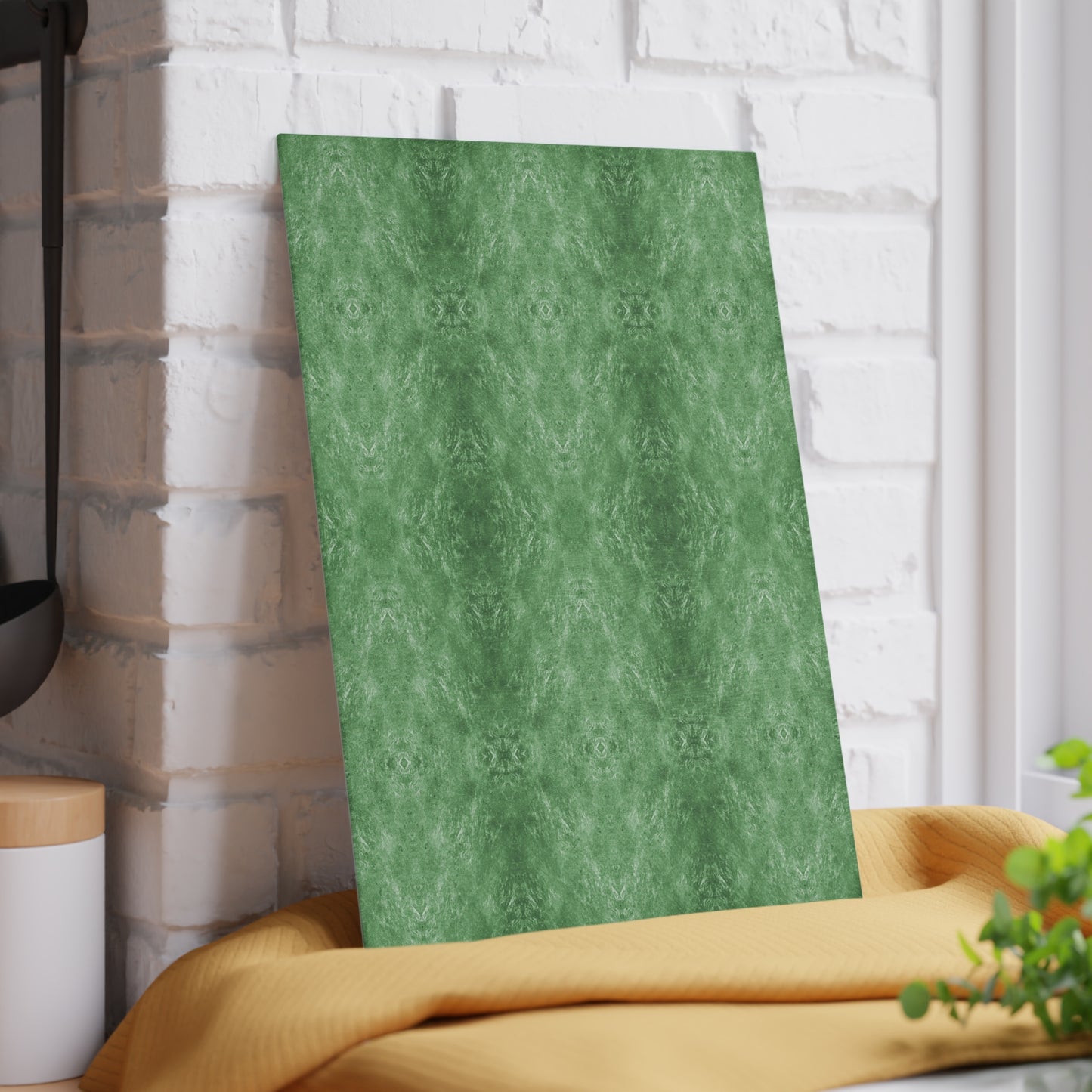 Green Marble Glass Cutting Board – Decorative Kitchen Chopping Board