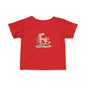 Whimsical Fox Infant Tee, Cute Kids Shirt, Personalized Baby Clothing, Baby Shower Gift, Eco-Friendly Toddler Tee