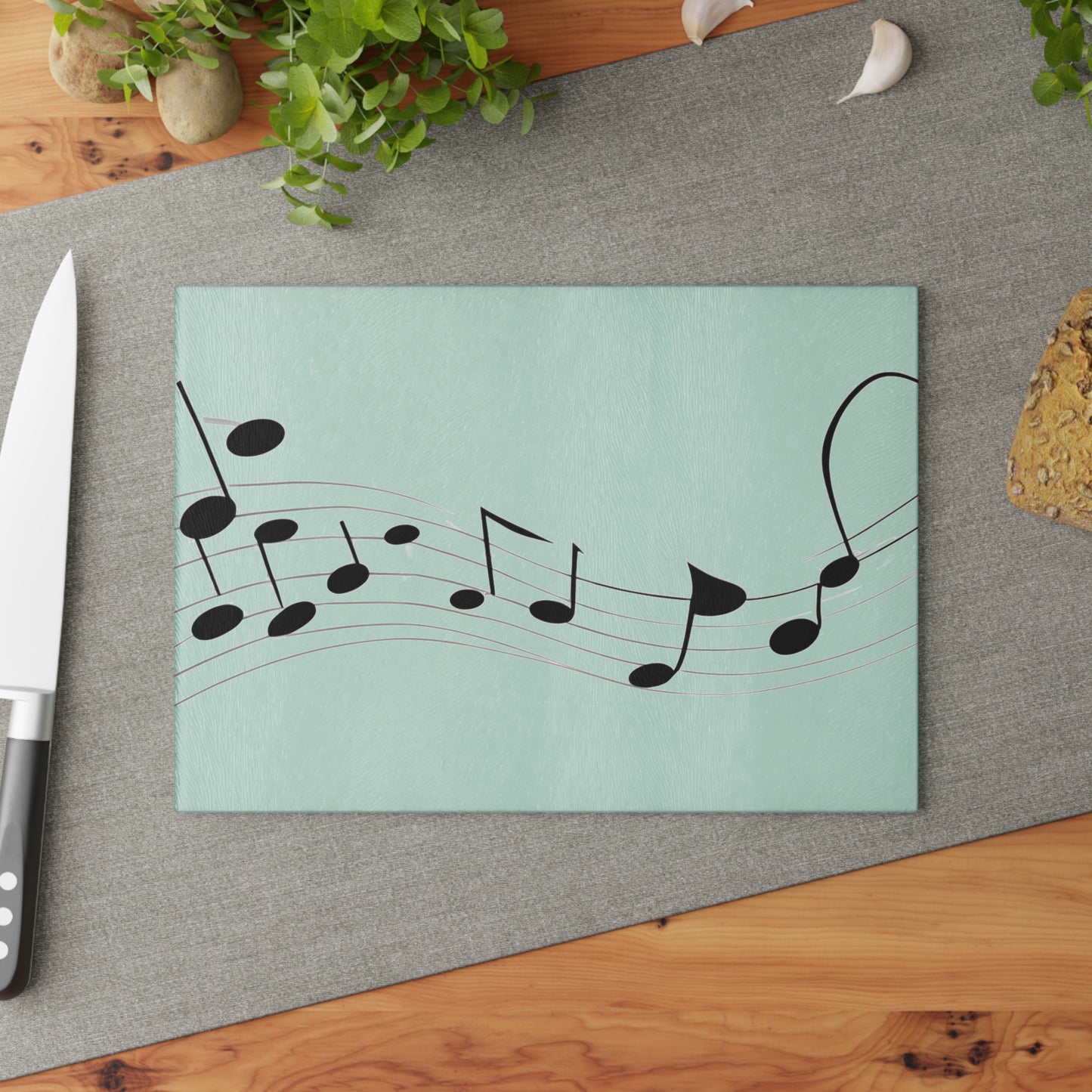 Musical Glass Cutting Board