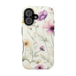 Floral Watercolor Magnetic Impact-Resistant Phone Case