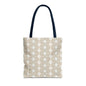 Waves Pattern Tote Bag, Boho Chic Handbag, Everyday Carry, Beach Bag, Gift for Her, Eco-Friendly Style