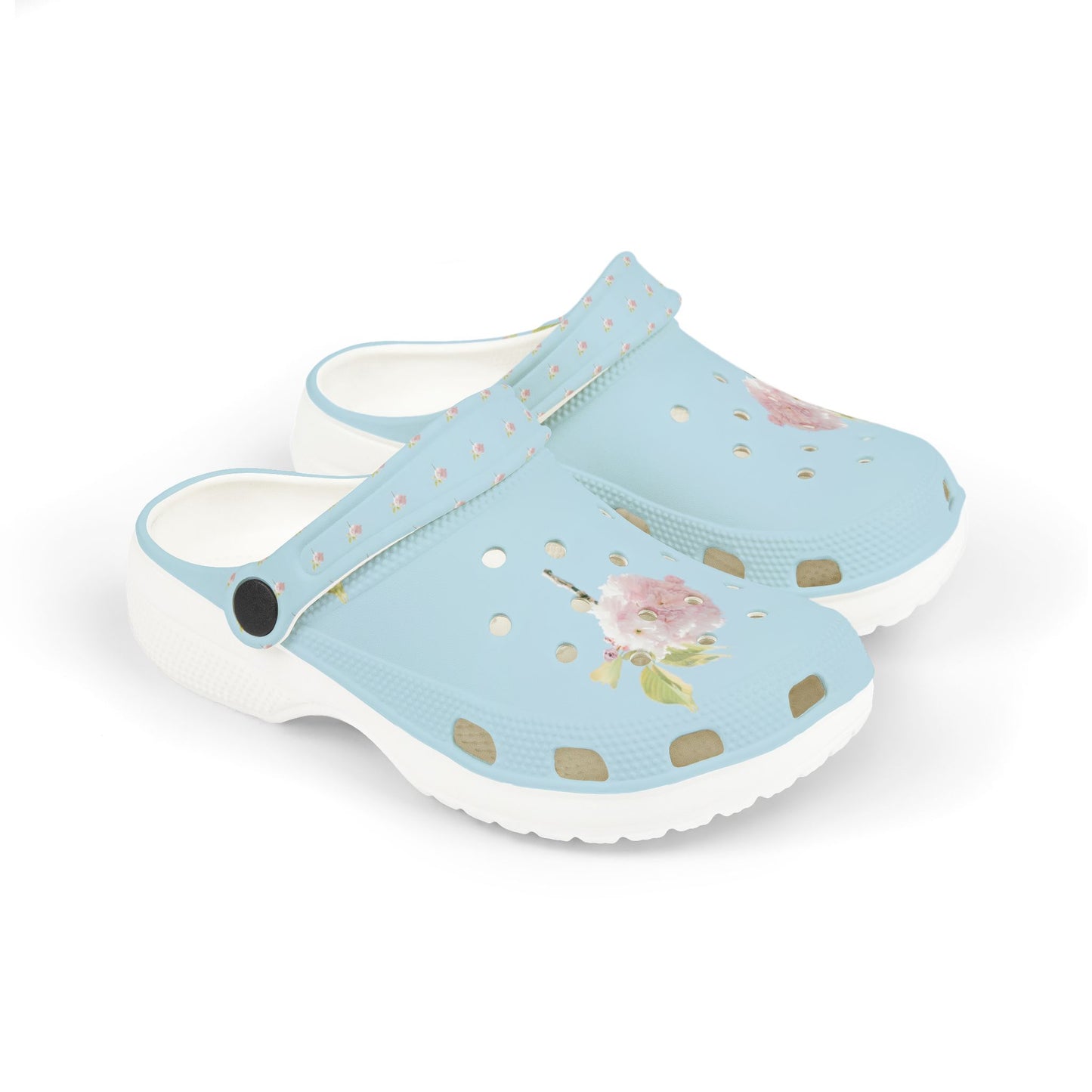 Kid's Floral Foam Clogs
