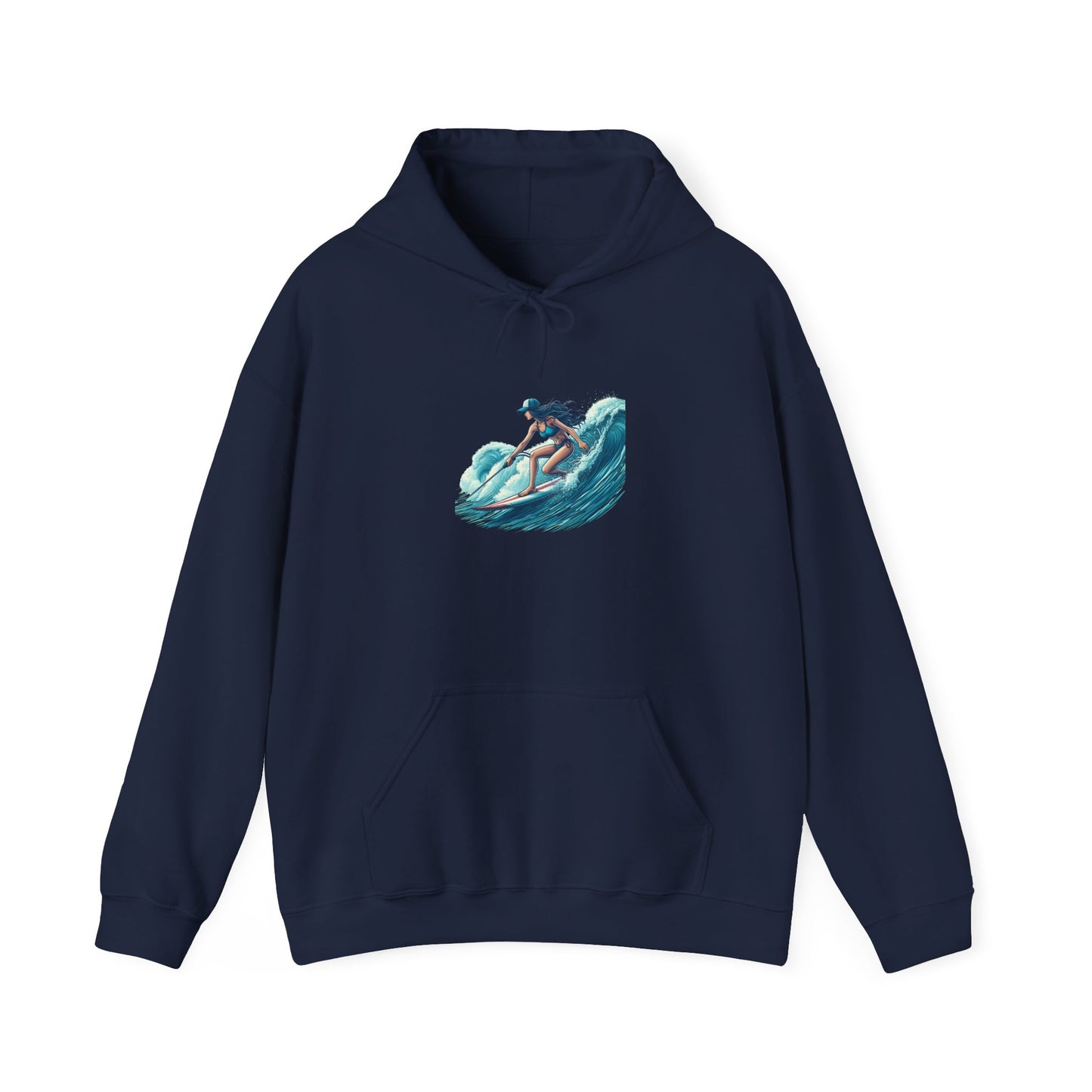 Surfing Spirit Hoodie, Unisex Heavy Blend™ Sweatshirt for Beach Lovers, Gift for Surfers, Casual Comfortable Hooded Pullover, Relaxed [...]