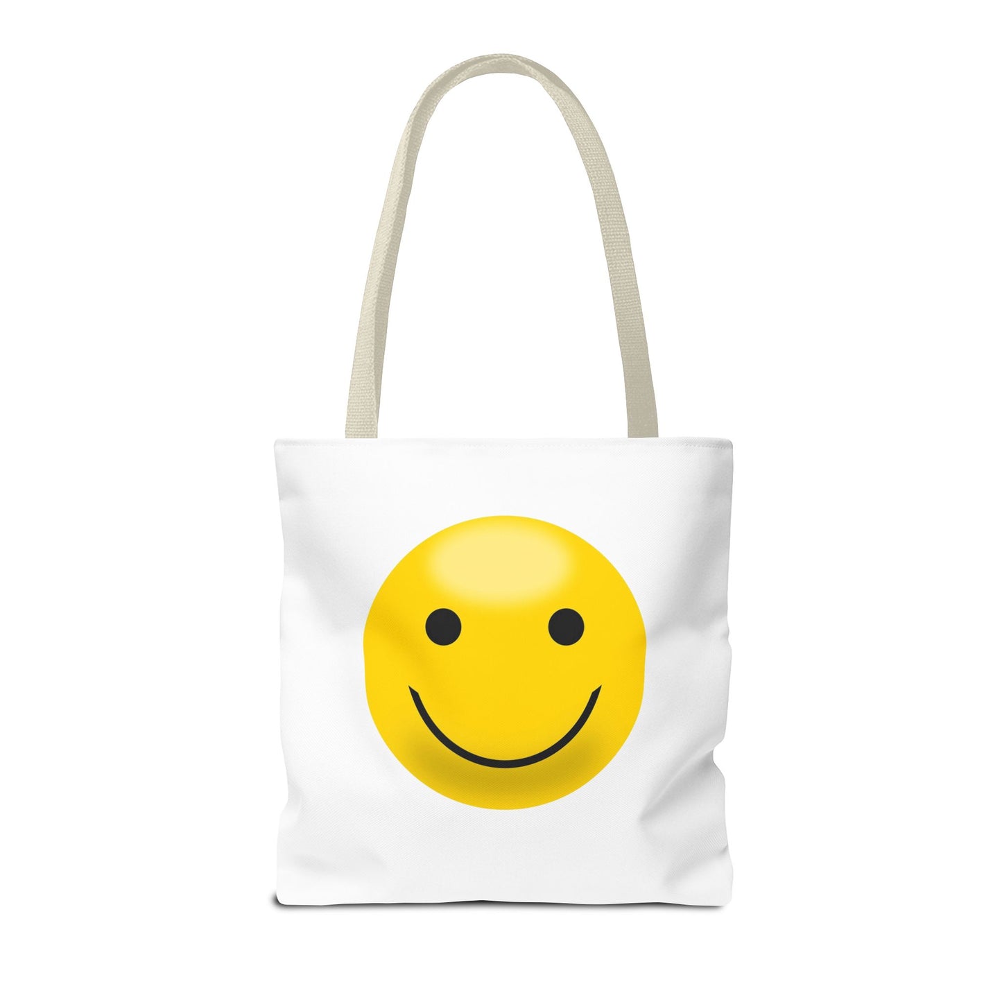 Smiley Face Tote Bag, Eco-Friendly Shopping Bag