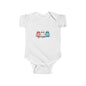 Cute Baby Bodysuit with Colorful Birds, Infant Tee, Newborn Outfit, Baby Shower Gift, Unisex Babywear