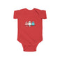 Cute Baby Bodysuit with Colorful Birds, Infant Tee, Newborn Outfit, Baby Shower Gift, Unisex Babywear