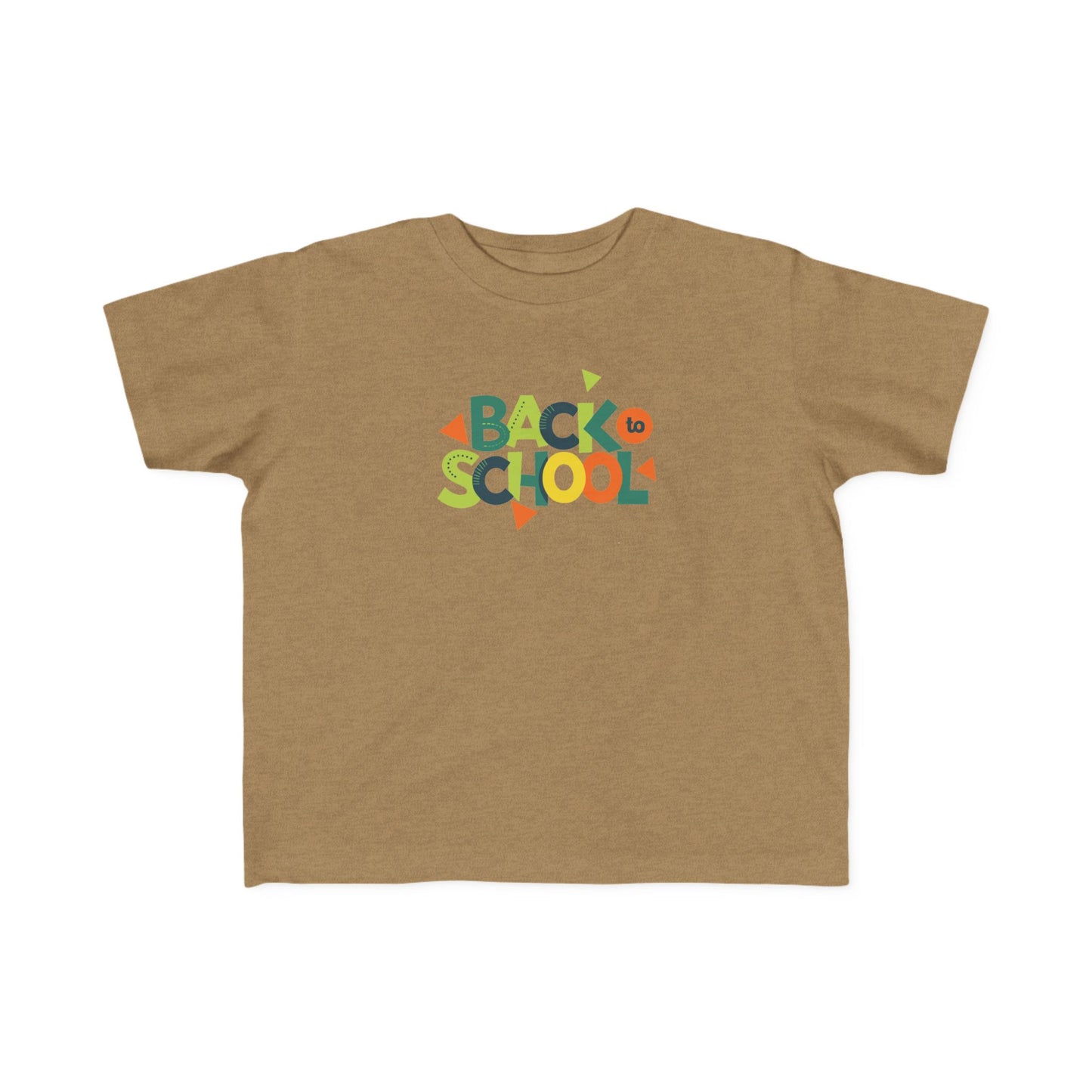 Colorful Toddler Tee - Perfect for Back to School