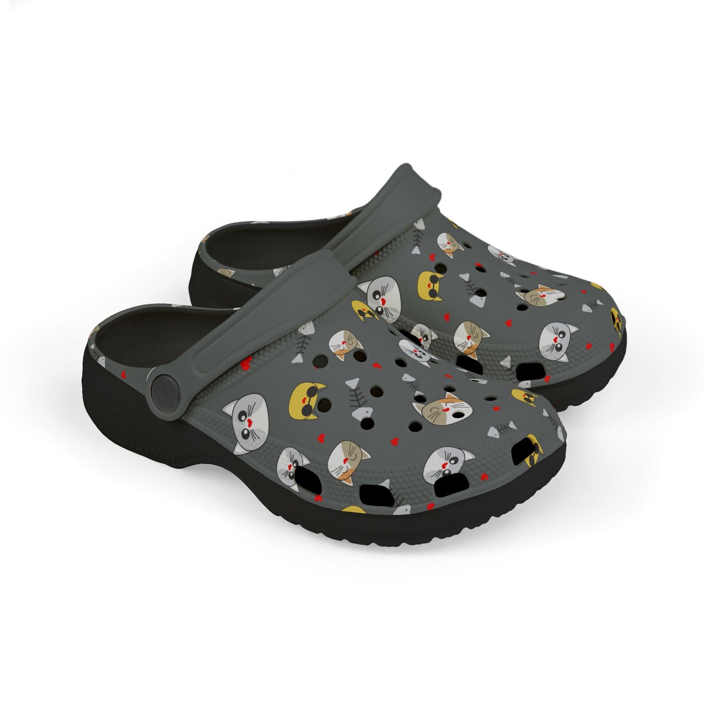 Adorable Kids'  Foam Clogs with Playful Animal Print