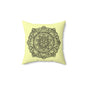 Boho Mandala Pillow, Stylish Home Decor, Yoga Gift, Meditation Room Accent, Cozy Living Room Pillow