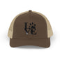 Love Paw Print Trucker Cap for Animal Lovers