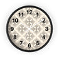 Elegant Floral Wall Clock - Home Decor, Modern Timepiece, Gift for Her, Office Decor, Living Room Accent