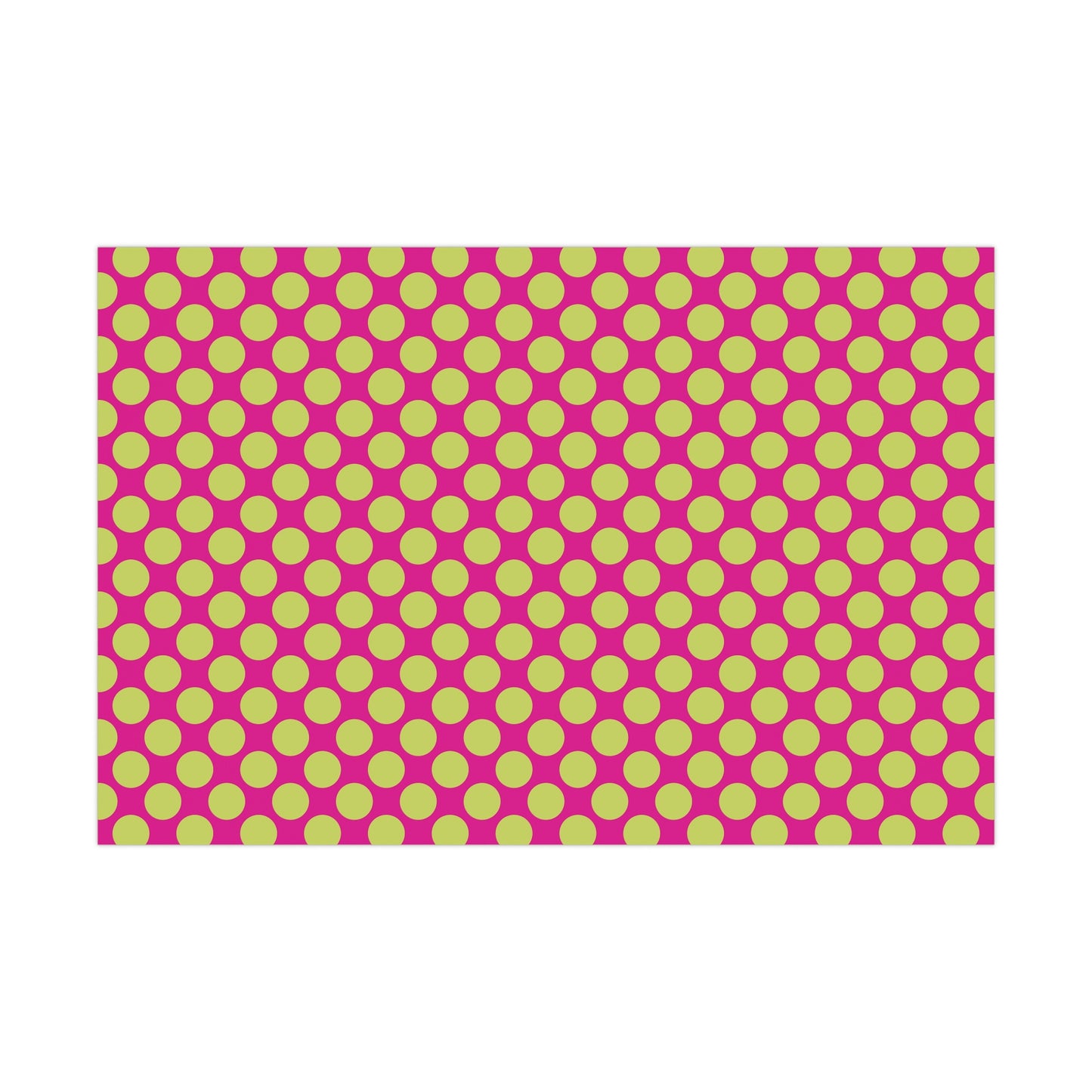 Vibrant Gift Wrap Papers with Polka Dots