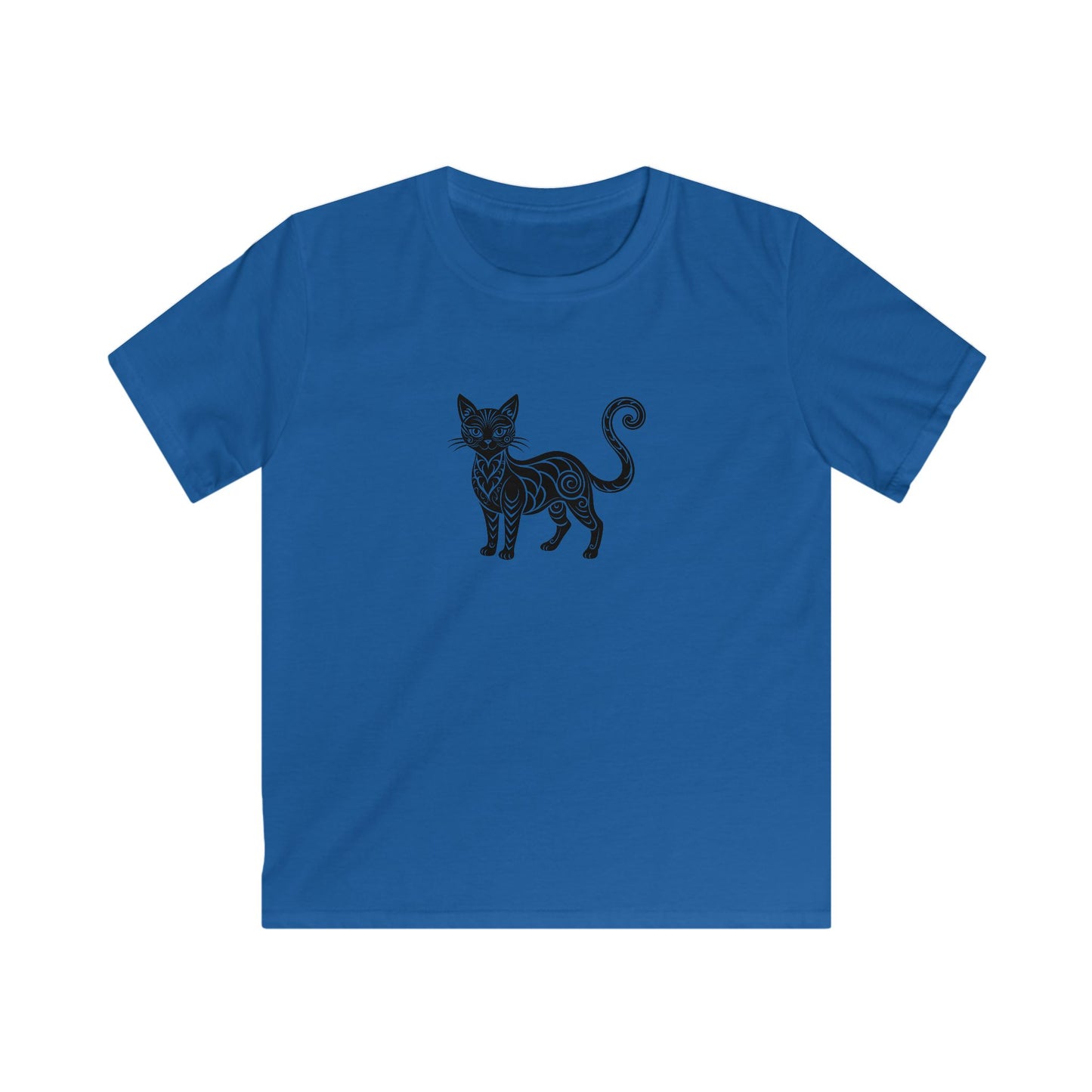 Kids Softstyle Tee - Cat