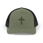 Sparkling Cross Snapback Trucker Cap | Faith Statement Hat, Trendy Baseball Cap, Christian Gift, Daily Wear, Cool Accessories