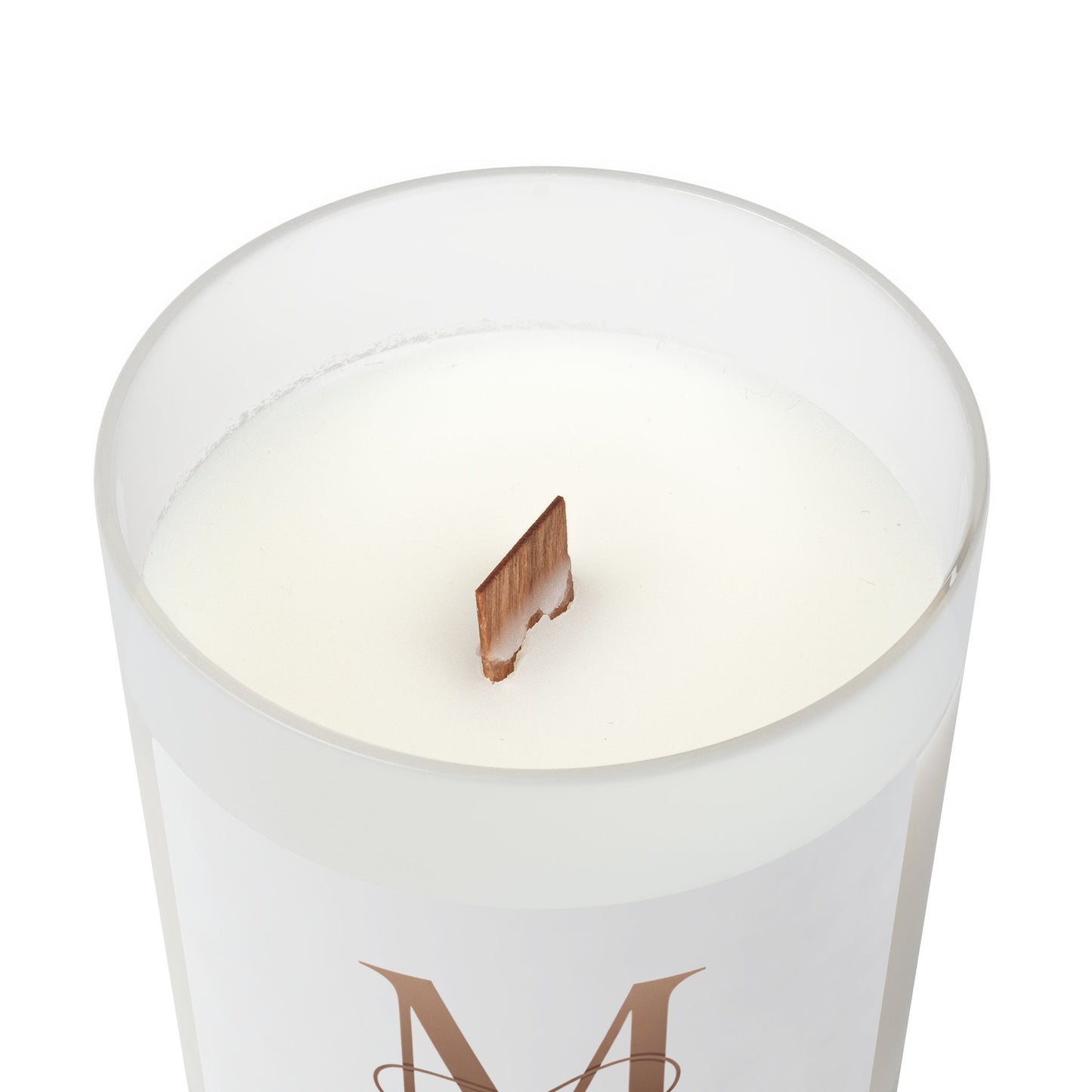 Personalized Frosted Glass Candle - 11oz, Custom Candle Gift, Home Decor, Relaxation, Birthday, Wedding