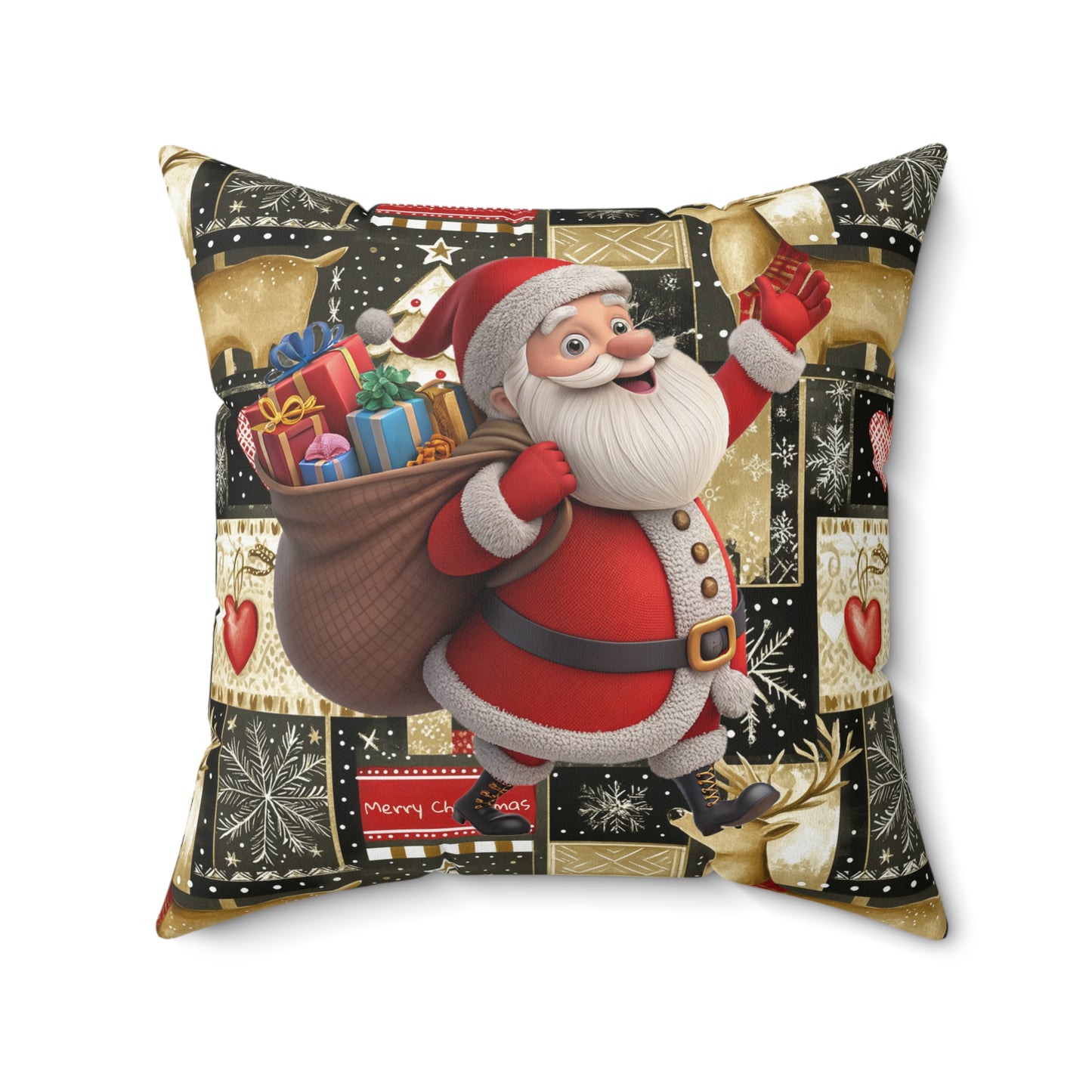 Spun Polyester Square Pillow