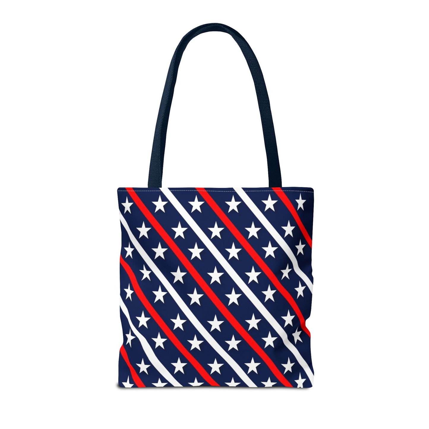 Patriotic Tote Bag, USA Flag Inspired