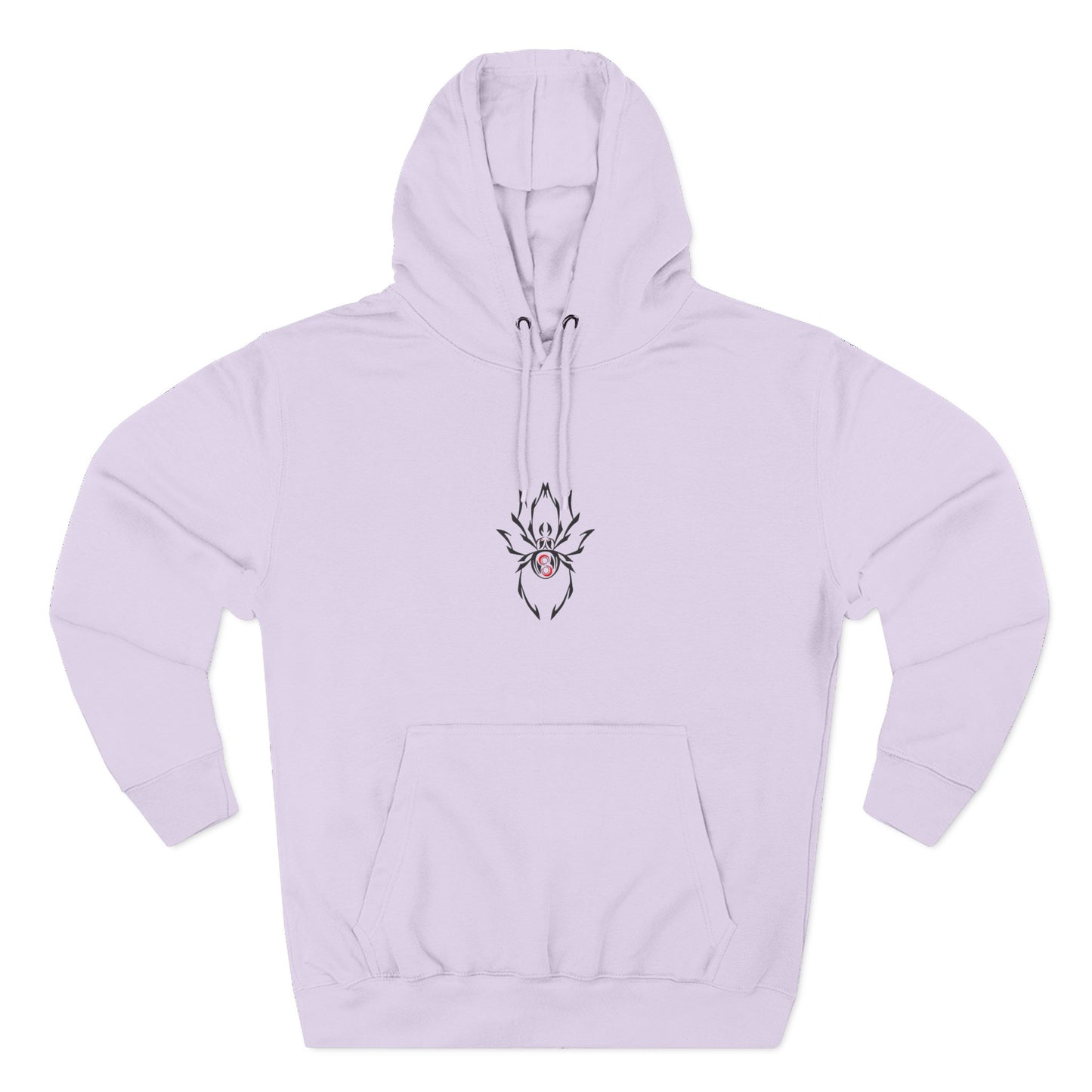 Cozy Spider Fleece Hoodie - Spooky Fashion, Unisex Casual Wear, Halloween Gift, Fall Fashion, Comfortable Layering
