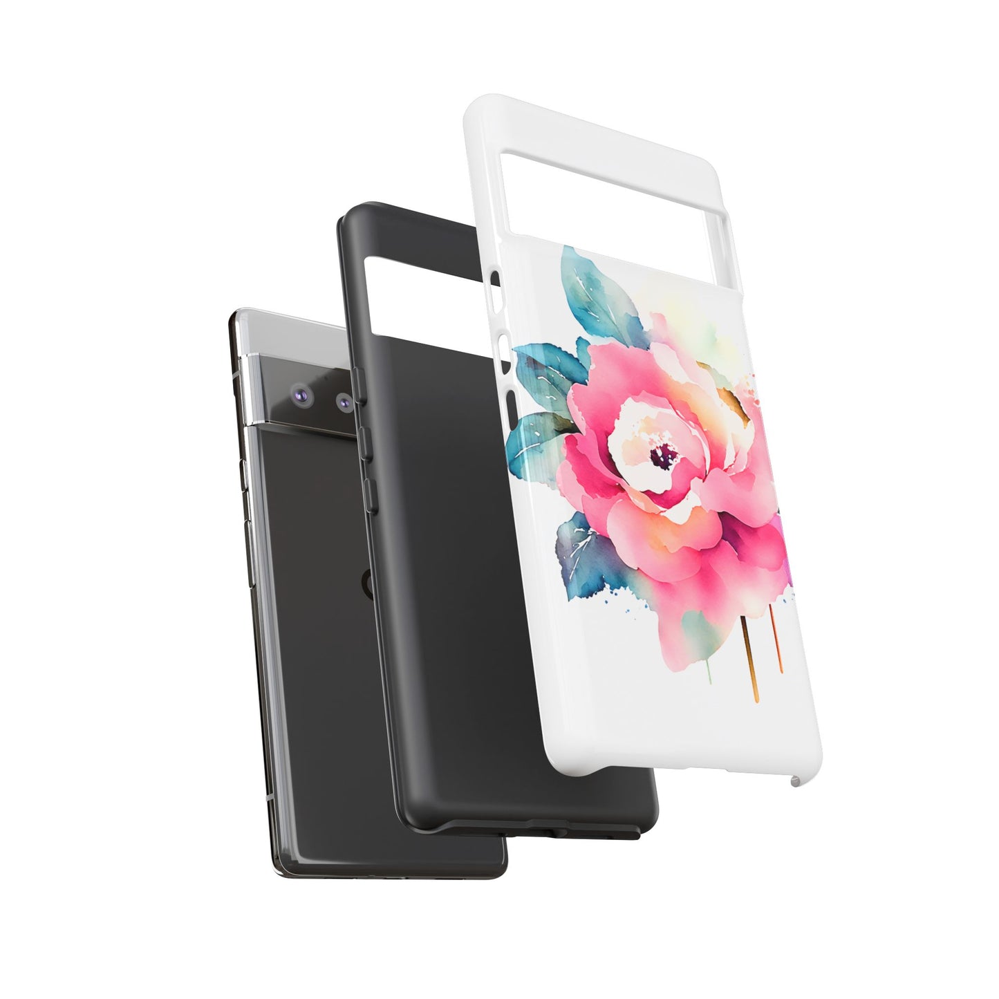 Floral Phone Case - Vibrant Rose Design