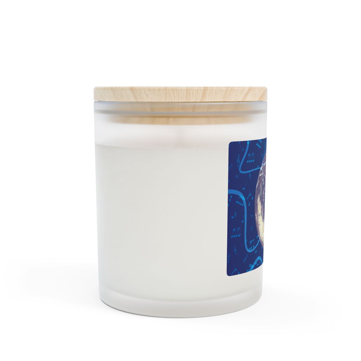 Celestial Frosted Glass Candle, Aromatherapy Gift, Starry Night Decor, Scented Candle for Home, Meditation, Relaxation