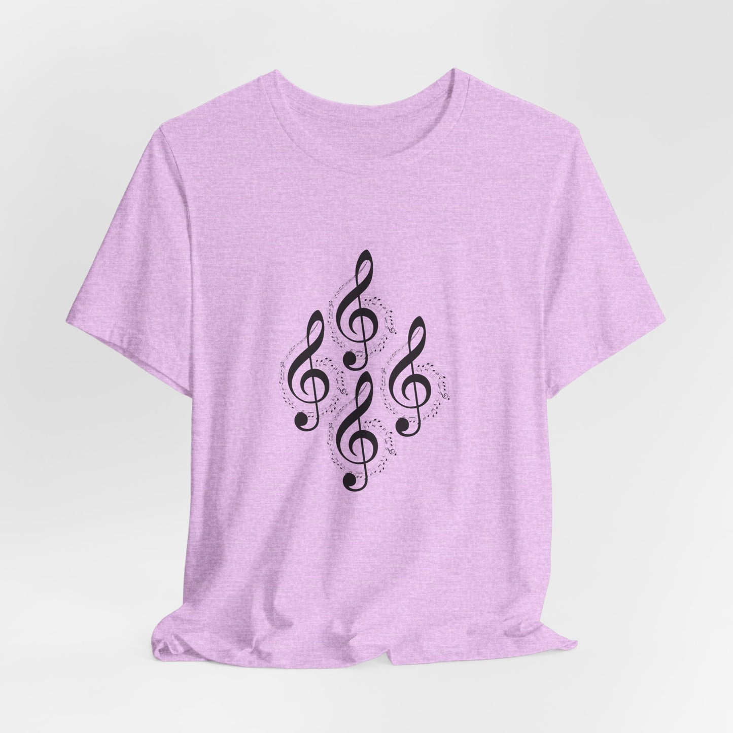 Musical Notes Tee - Perfect for Music Lovers, Casual Wear, Concerts, Festivals, Unique Gift Idea