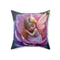 Spun Polyester Square Pillow