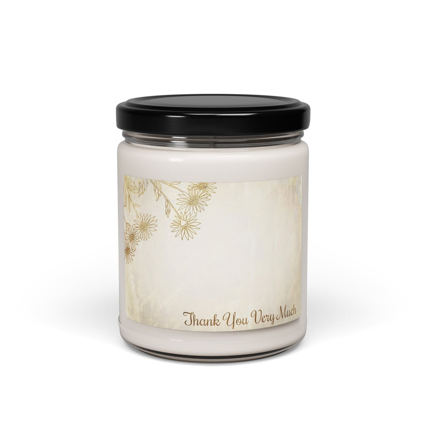 Thank You Very Much - Floral Thank You Soy Candle (9oz)