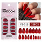 "Cherry Red Cat Eye" - Vibrant 32Pcs Press-On Nails Set – Image 6
