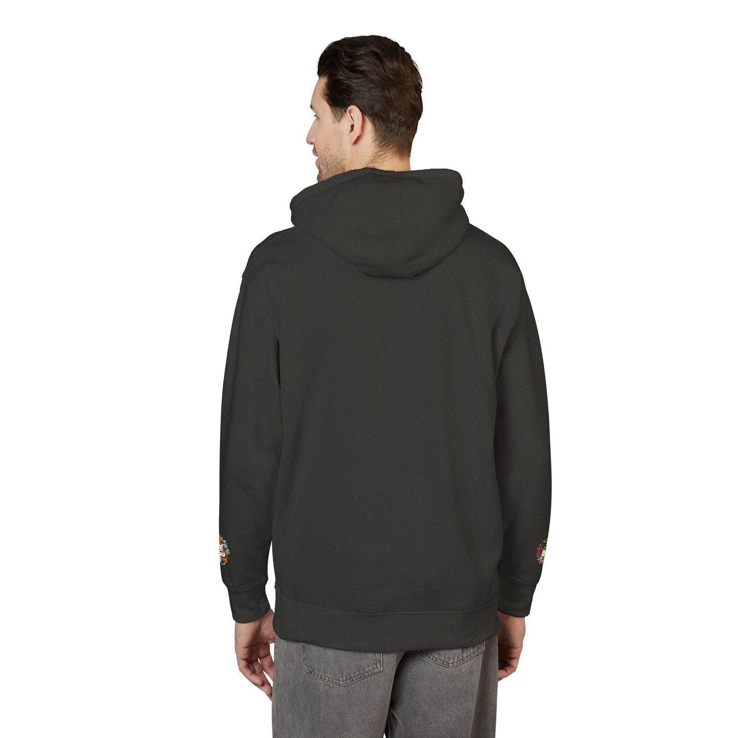 Floral Unisex Fleece Hoodie - Cozy Gift for Nature Lovers, Perfect for Fall, Spring, Birthdays, Relaxation, Outdoor Activities