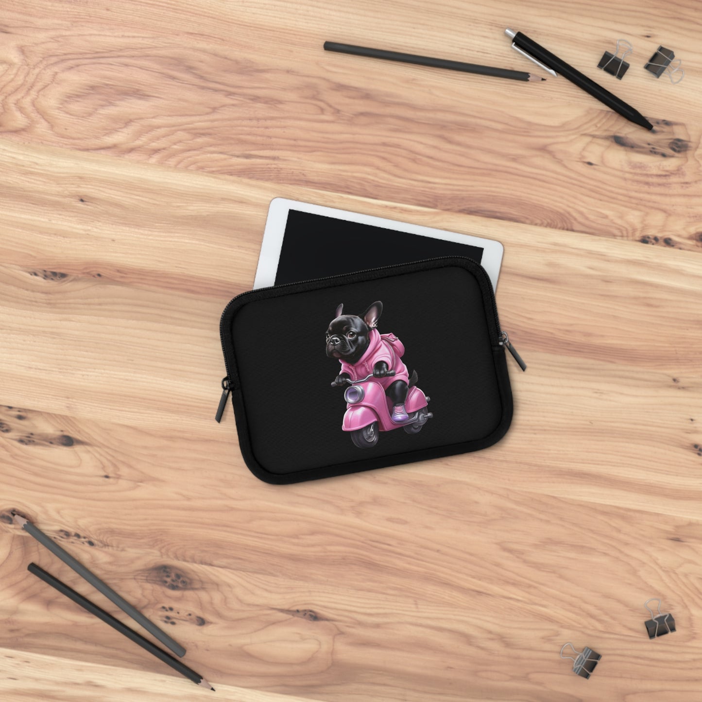 Cute French Bulldog Laptop Sleeve