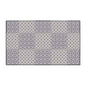 Geometric Patchwork Heavy-Duty Floor Mat — Non-Slip Entry Rug