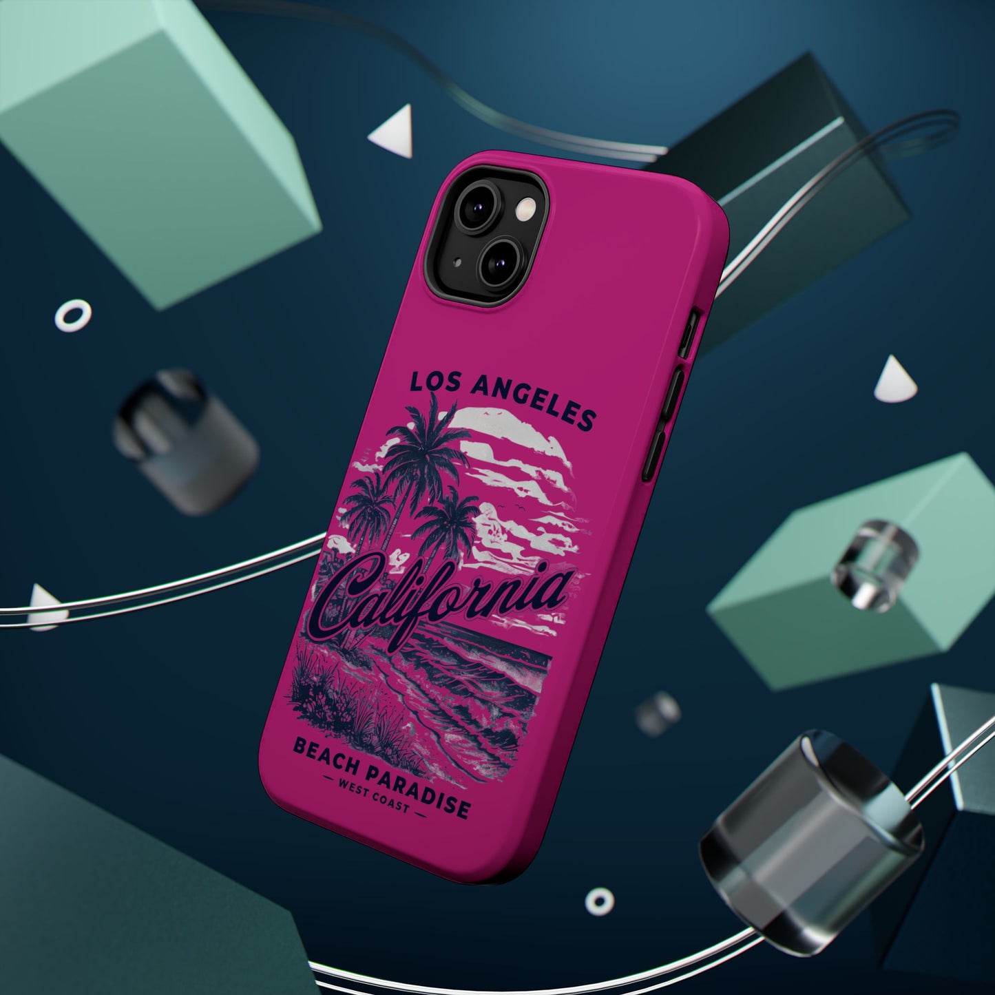 California Beach Paradise Magnetic Impact Phone Case